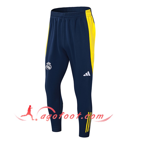 Pantalon Foot Real Madrid Bleu/Jaune 2024/2025 -04