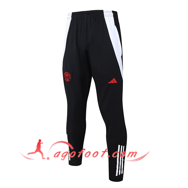 Pantalon Foot Manchester United Noir/Blanc 2024/2025