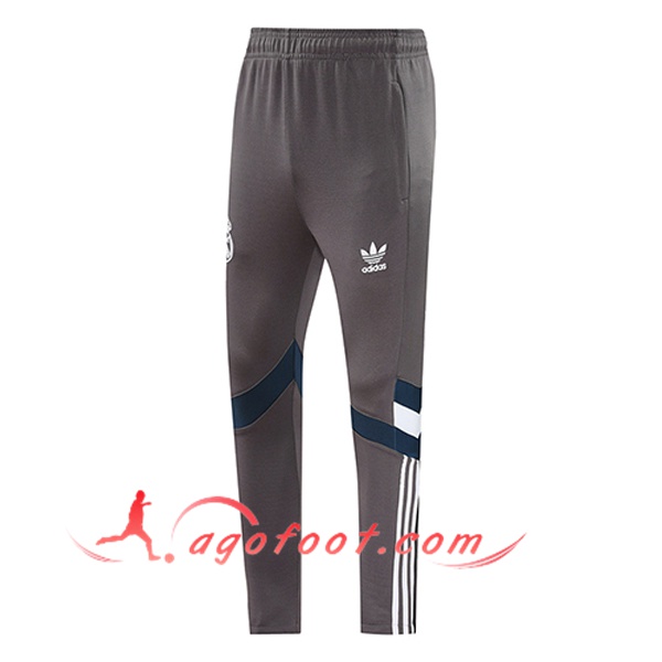Pantalon Foot Real Madrid Gris 2024/2025 -02
