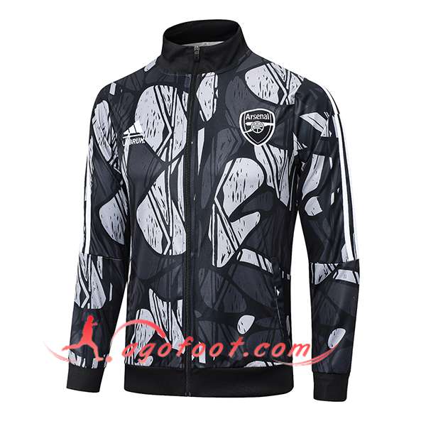 Veste Foot Arsenal Noir/Gris 2024/2025