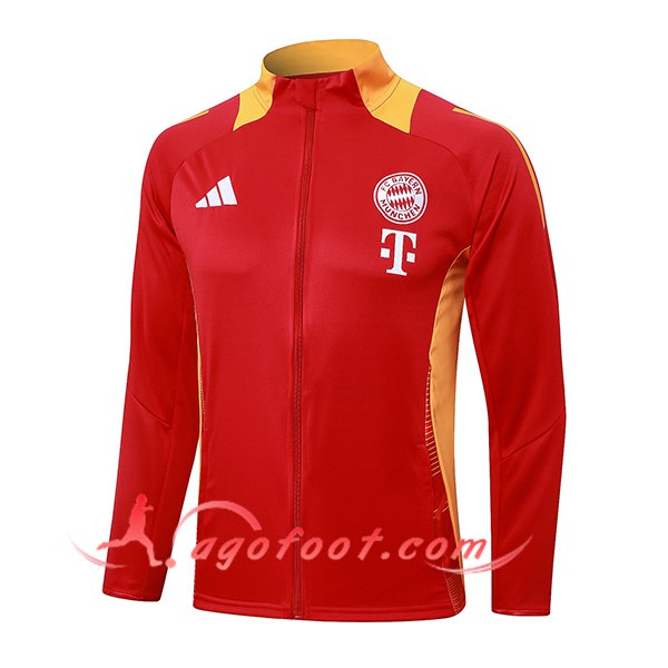 Veste Foot Bayern Munich Rouge/Orange 2024/2025 -02