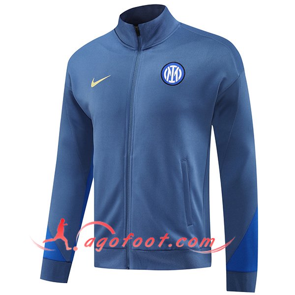 Veste Foot Inter Milan Bleu 2024/2025
