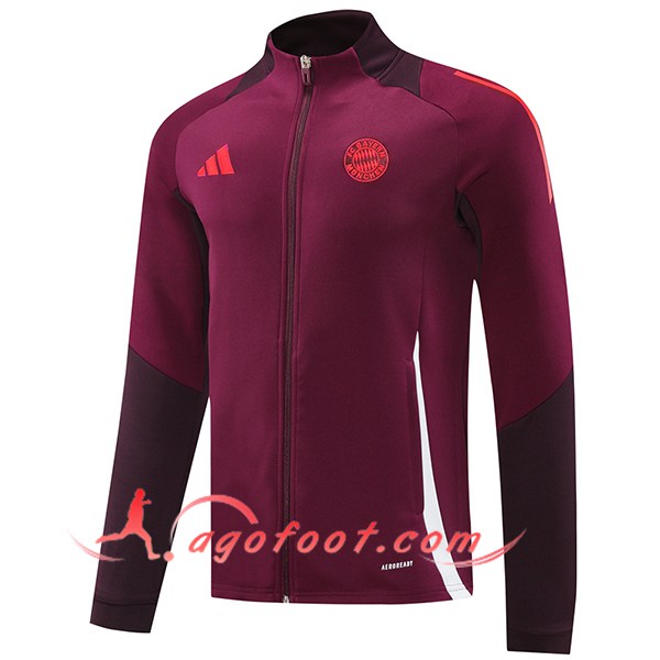 Veste Foot Bayern Munich Rouge 2024/2025