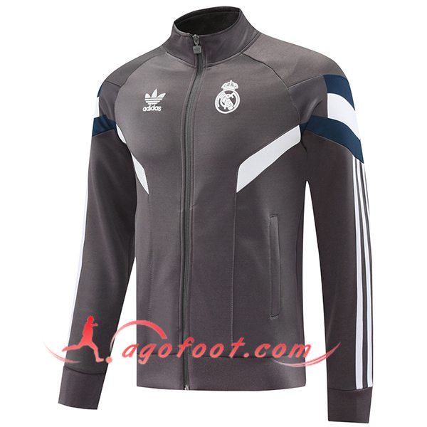 Veste Foot Real Madrid Gris 2024/2025