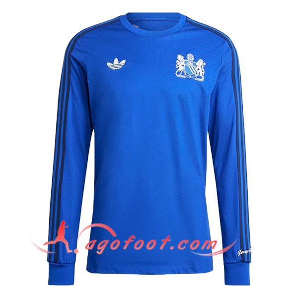 Maillot de Foot Manchester United Manches Longues Special Edition Bleu 2024/2025