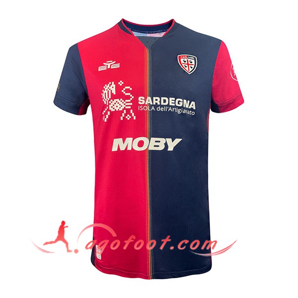 Nouveau Maillot de Foot Cagliari Domicile 2024/2025