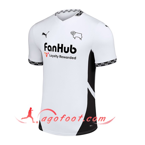 Nouveau Maillot de Foot Derby County Domicile 2024/2025