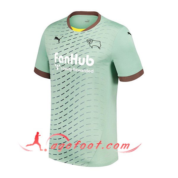 Nouveau Maillot de Foot Derby County Exterieur 2024/2025