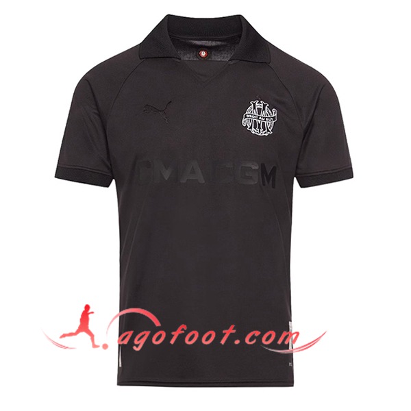 Nouveau Maillot de Foot Marseille OM 125th Anniversary Noir 2024/2025