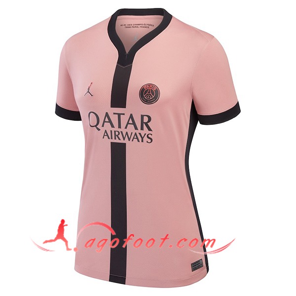 Nouveau Maillot de Foot PSG Femme Third 2024/2025