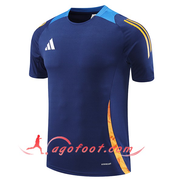 Training T-Shirts Adidas Bleu/Orange 2024/2025