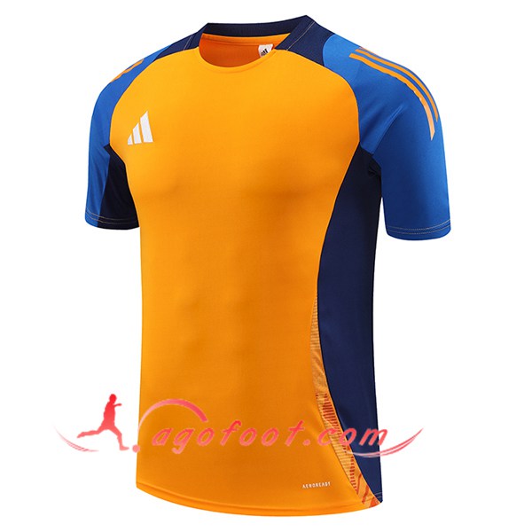 Training T-Shirts Adidas Orange/Bleu 2024/2025