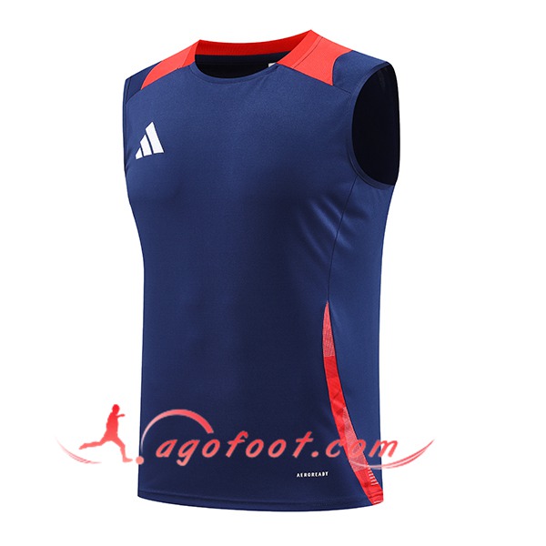Training Debardeur Adidas Bleu/Rouge 2024/2025