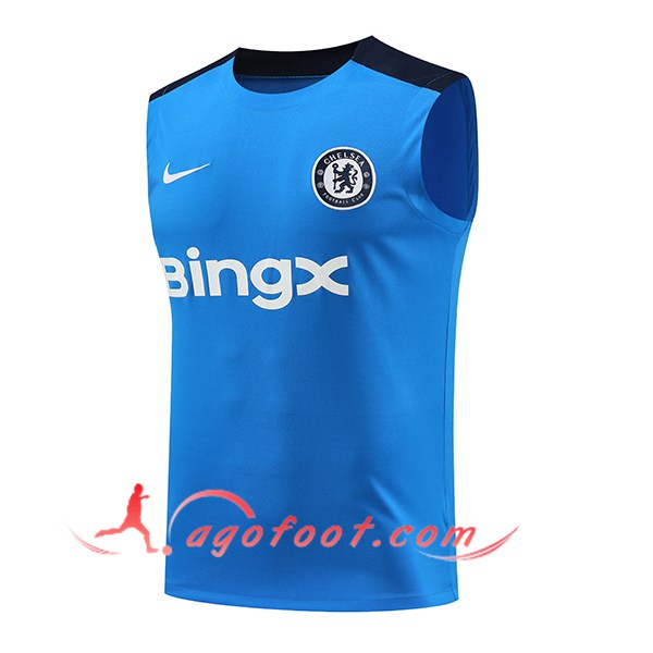 Training Debardeur FC Chelsea Bleu 2024/2025 -02