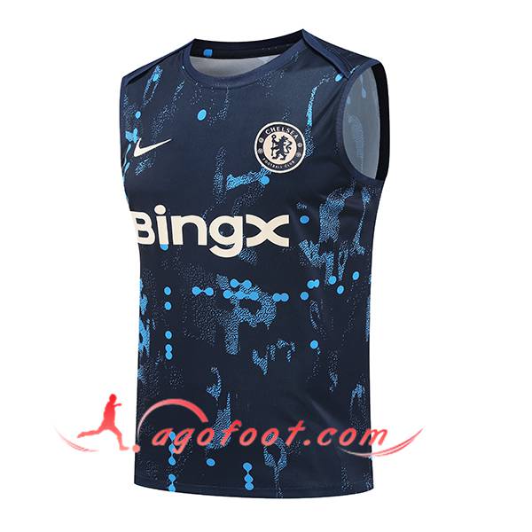 Training Debardeur FC Chelsea Bleu Foncé 2024/2025