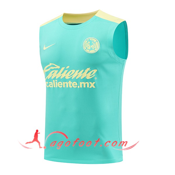 Training Debardeur Club America Vert/Jaune 2024/2025