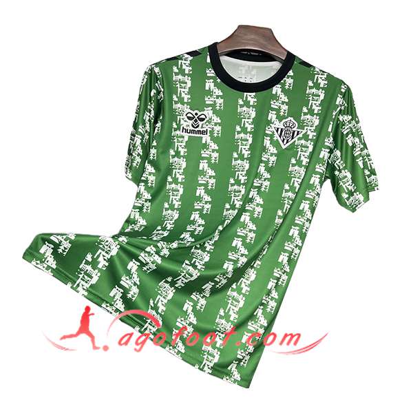 Training T-Shirts Real Betis Vert/Blanc 2024/2025