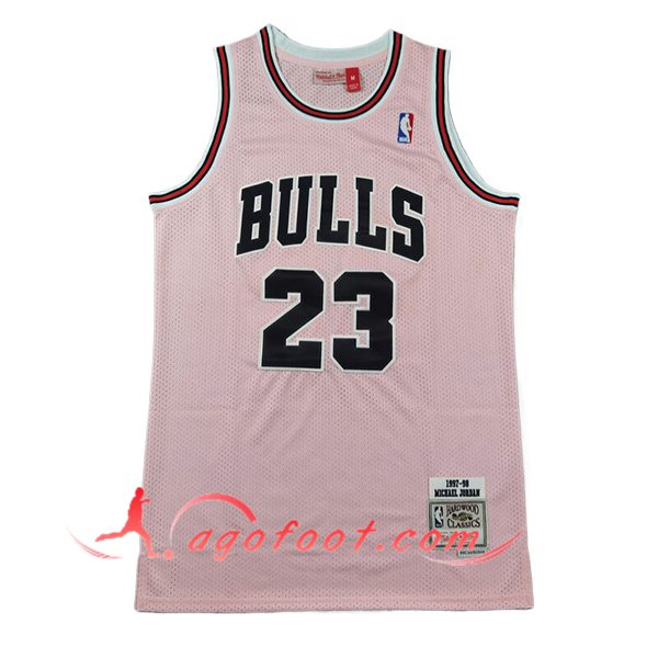 Maillot Chicago Bulls (JORDAN #23) 2024/25 Rose/Noir
