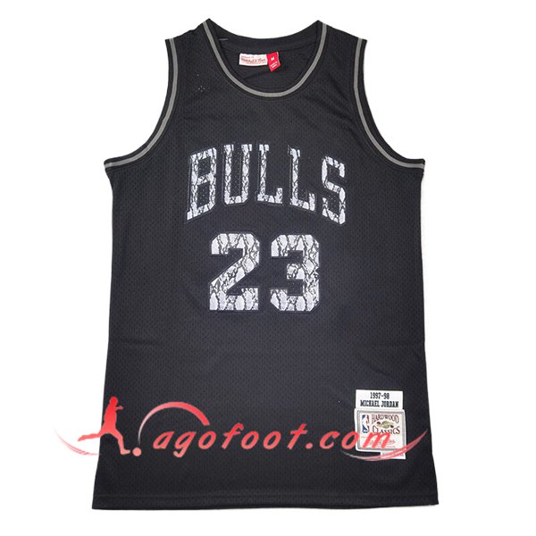 Maillot Chicago Bulls (JORDAN #23) 2024/25 Noir/Gris