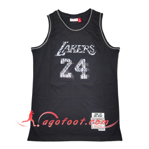 Maillot Los Angeles Lakers (BRYANT #24) 2024/25 Noir/Gris