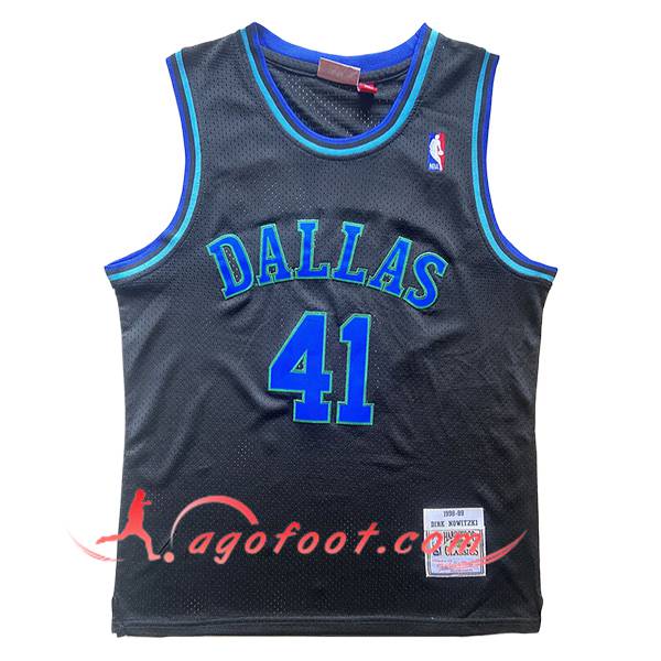 Maillot Dallas Mavericks (NOWITZKI #41) 2024/25 Noir/Bleu