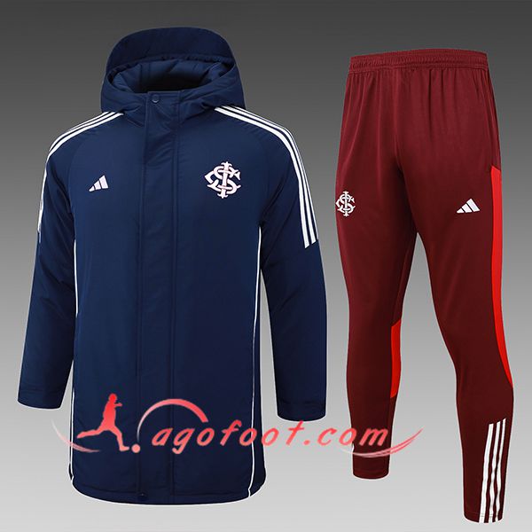 Ensemble Doudoune A Capuche Internacional Bleu/Blanc/Rouge 2024/2025