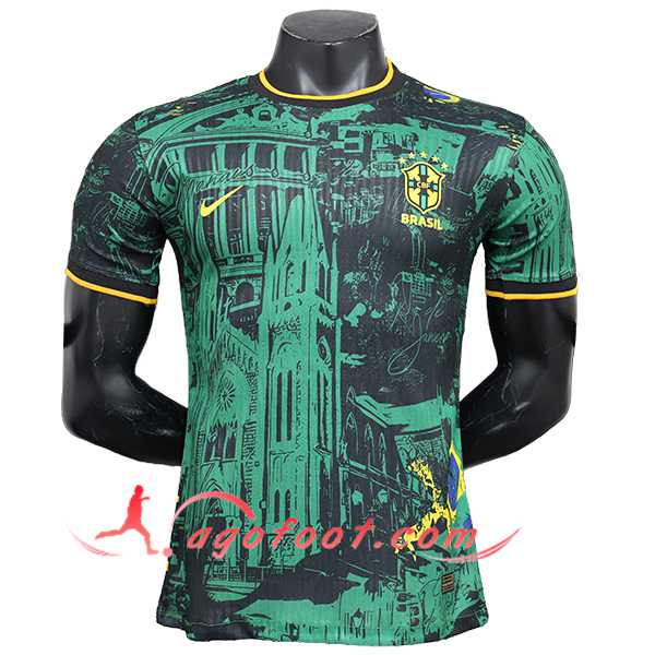 Maillot Equipe Foot Bresil Special Edition Vert 2024/2025