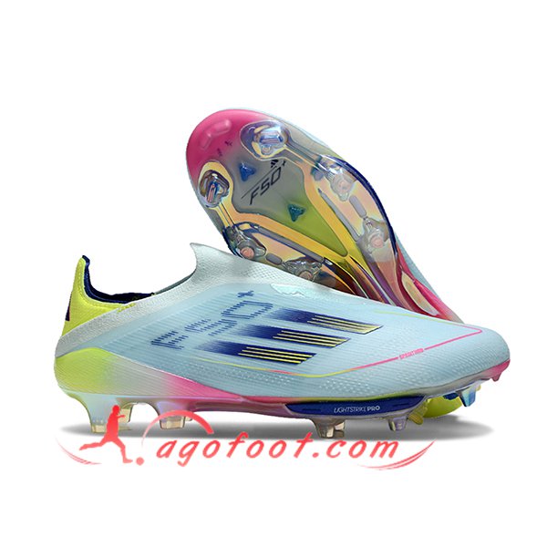 Adidas Chaussures de Foot F50+ FG Bleu/Noir