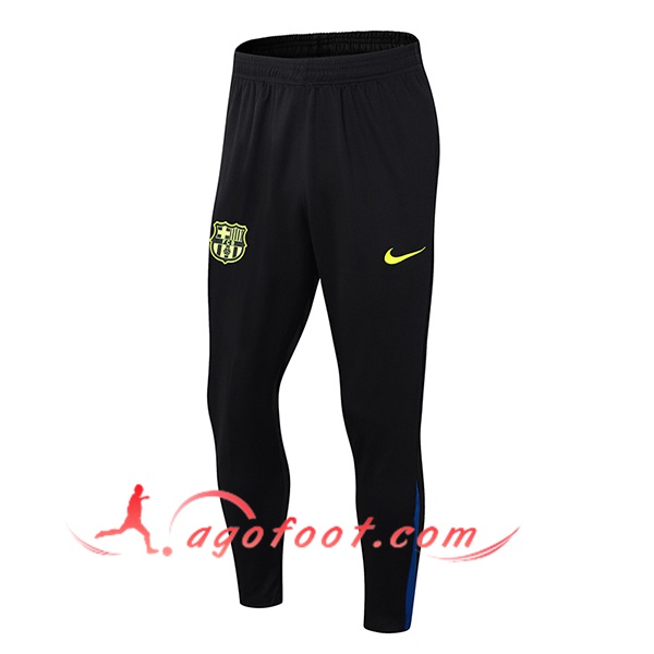 Pantalon Foot FC Barcelone Noir/Bleu 2024/2025 -02
