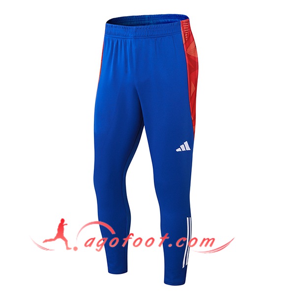 Pantalon Foot Adidas Bleu/Rouge 2024/2025