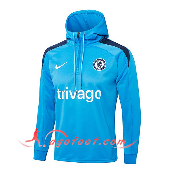 Veste A Capuche FC Chelsea Bleu 2024/2025