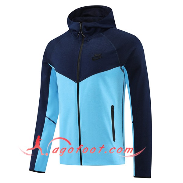 Veste A Capuche Adidas Bleu 2024/2025