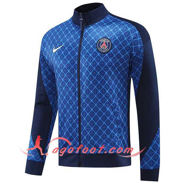 Veste Foot PSG Bleu 2024/2025