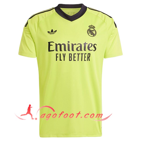 Maillot de Foot Real Madrid Gardien De But Vert 2024/2025