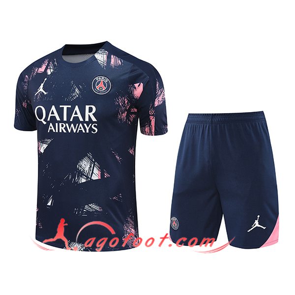 Ensemble Training T-Shirts PSG Bleu 2024/2025
