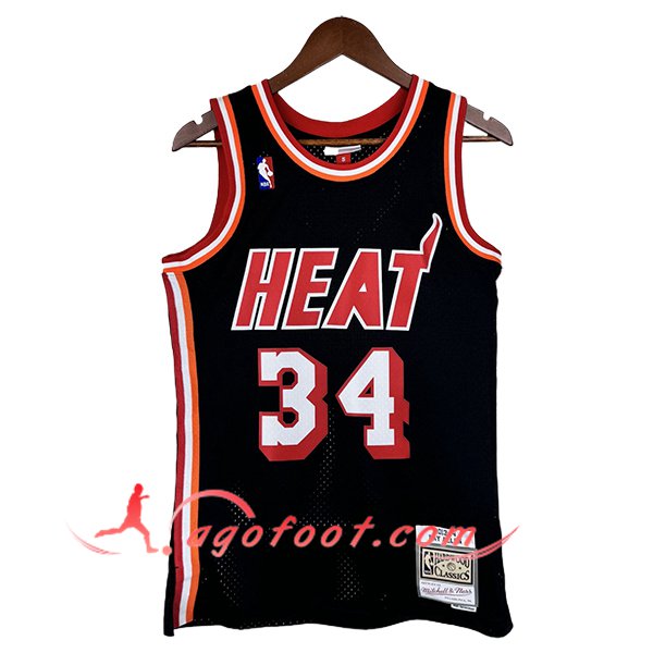 Maillot Miami Heat (ALLEN #34) 2024/25 Noir/Rouge