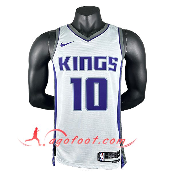 Maillot Sacramento Kings (DEROZAN #10) 2024/25 Blanc/Pourpre/Gris