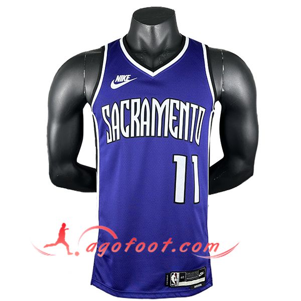 Maillot Sacramento Kings (SABONIS #11) 2024/25 Pourpre/Blanc