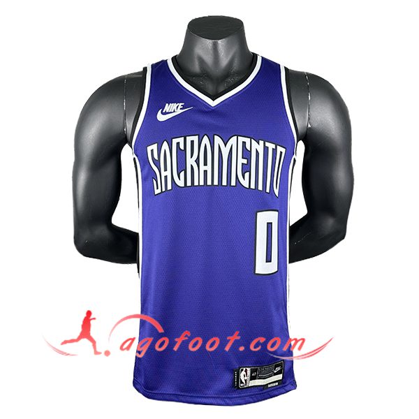 Maillot Sacramento Kings (MONK #0) 2024/25 Pourpre/Blanc