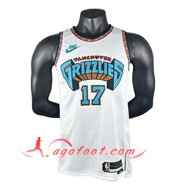 Maillot Memphis Grizzlies (KAWAMURA #17) 2024/25 Blanc/Vert
