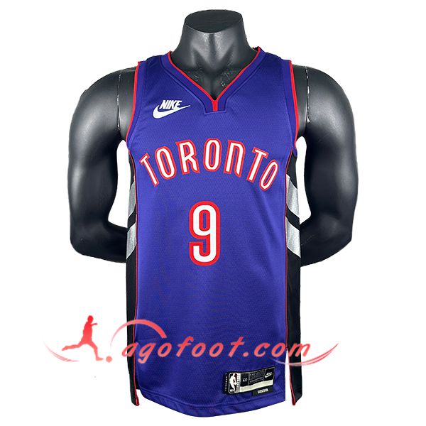 Maillot Toronto Raptors (BARRETT #9) 2024/25 Pourpre/Noir