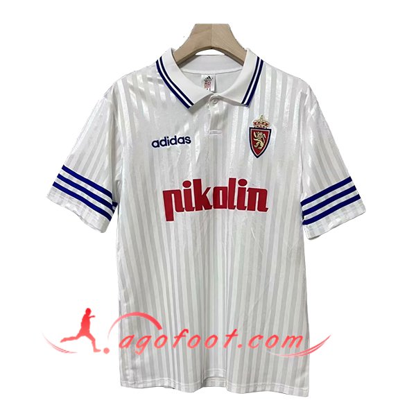 Maillot de Foot Real Zaragoza Retro Domicile 1995/1996
