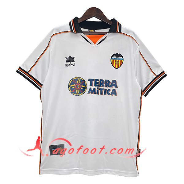 Maillot de Foot Valencia CF Retro Domicile 1999/2000