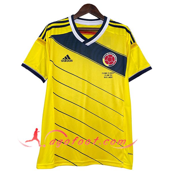 Maillot de Foot Colombie Retro Domicile 2014