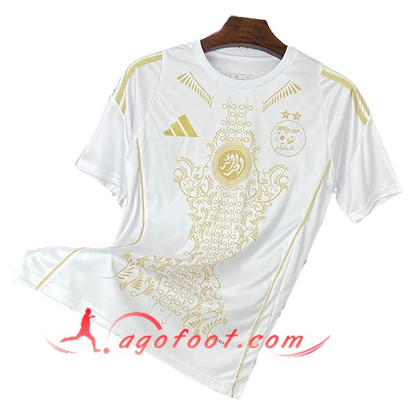 Maillot Equipe Foot Algérie Special Edition Blanc 2024/2025
