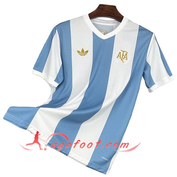 Maillot Equipe Foot Argentine Adidas 50th Anniversary Edition 2024/2025