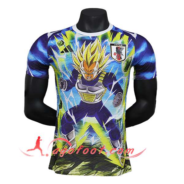 Maillot Equipe Foot Japon Special Edition Dragon Ball Jaune 2024/2025