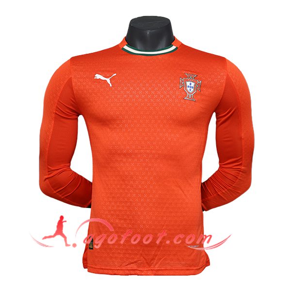 Maillot Equipe Foot Portugal Manches Longues Domicile 2025/2026