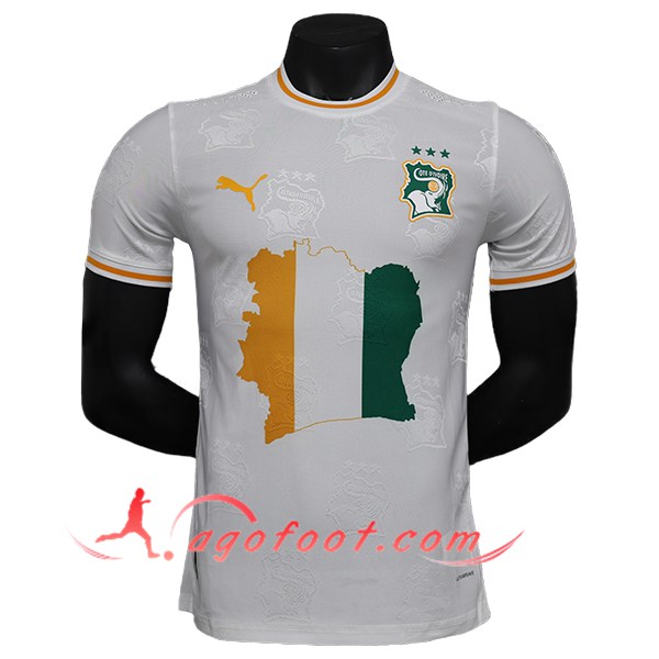 Maillot Equipe Foot Cote d'Ivoire Special Edition Blanc 2024/2025