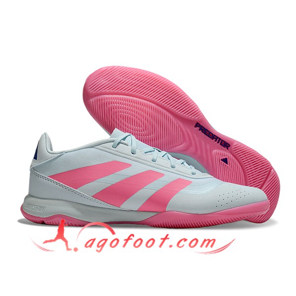 Adidas Chaussures de Foot PREDATOR 24 ELITE IC BOOTS Gris/Rose